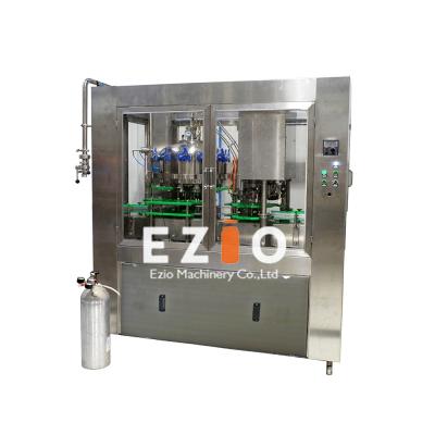 China Company Tour Customized 2in1 Models Automatic Energy Cider Canning Equipment / Beverage Can Filling Sealing Machine for sale