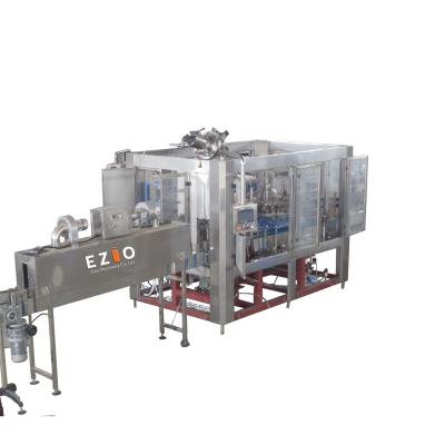 China Back Pressure Free Carbonated Soft Drink Food Rig System Equipment / Soda Filling Bottling Machine for sale