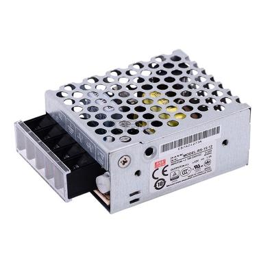 China Taiwan MEANWELL RS-15-5V3A 3.3V3A 12V1.3A 15V1A 24V0.625A 48V0.313A VDC RS-15-5 Changeover Output for sale