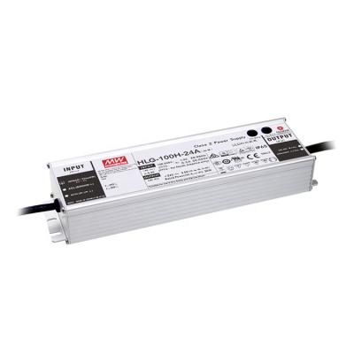 China Taiwan MEANWELL HLG-100H Power Supply Constant Voltage Change 20~54V 1.77A~4.8A 100W Series + Constant Current LED Driver HLG-100H for sale