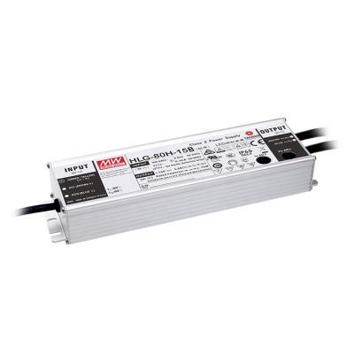 China Taiwan MEANWELL HLG-80H Power Supply Constant Voltage 12~54V 1.5A~5A 80W Change Series + Constant Current LED Driver HLG-80H for sale