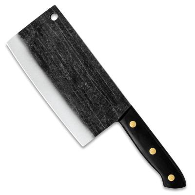 China Professional High Quality Hand Forged Chef Knife Kitchen Handmade Cleaver Viable Butcher Fillet Boning Knife Cleaver Making Forging for sale