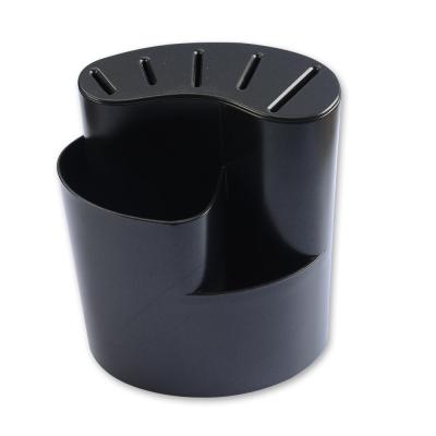 China Universal Custom Viable Knife Insert Display Organizer Plastic Round Knife Block Holder Knife Display Rack for sale