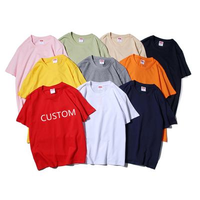 China 100% Breathable Logo Designer Men's Printing T-shirts Dry Manufacturer Fit Blank Tee Wholesale Plain Cotton T Shirts Custom Men's T-shirt for sale