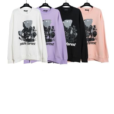 China Kanye Hop Sweatshirt Hoodies Sweatshirt Vintage Graphic Hip Pullover Men's Crewneck Sweatshirt Print Unisex for sale