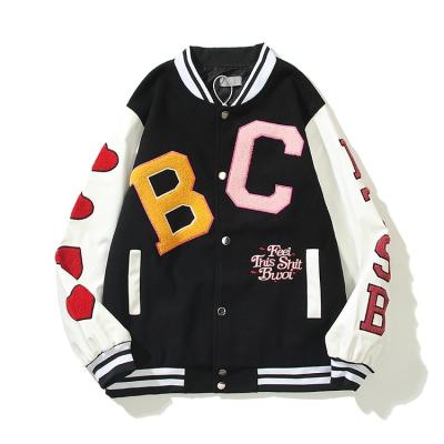 China Clothing Regular Length School Team Baseball Jacket Sports Baseball Cotton Coat Unisex Regular Jacket for sale