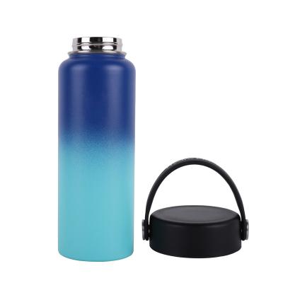 China 32oz 40oz PORTABLE Beverage Bottle Stainless Steel Vacuum Water Bottle Eco Friendly Thermos Vacuum Flasks Custom Logo for sale