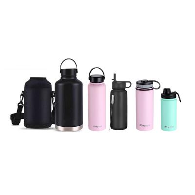 China Luxury Business 32oz Stainless Steel Thermos Insulated GYM Water Bottles With Straw for sale