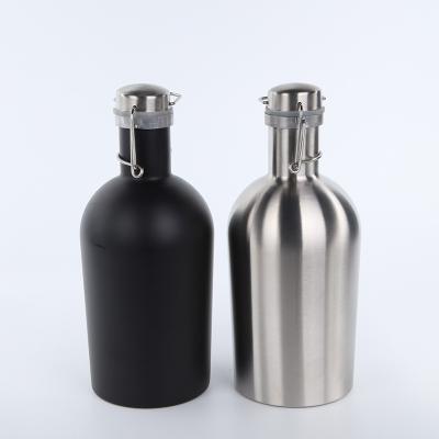 China Sustainable Products 1L 2L 2.5L Hot Custom Stainless Steel Beer Shaker for sale