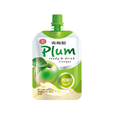 China All Prepared Made by Chinese Halal Plum Flavor Ready To Eat Fruit Vinegar Manufacturer 100ml for sale