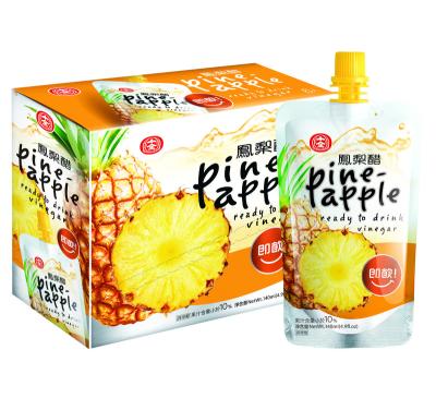 China Pineapple Fruit Vinegar Ready-to-eat Drink 140ml Halal Ready-To-Eat Pineapple Flavor for sale