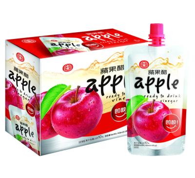 China Halal Ready Made Fruit Vinegar 140ml Apple Flavor Ready Made Vinegar Drink for sale