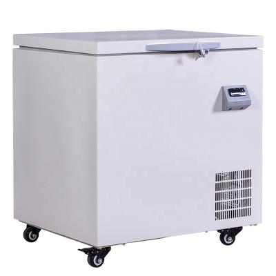 China Medical Equipments -80 Degree Cryogenic Medical Laboratory Horizontal Refrigerator Freezer For Lab And Hospital for sale