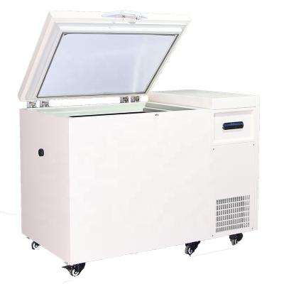 China Medical Equipments 118L Cryogenic Degree Ultralow Freezer Medicine Refrigerator -45 for sale