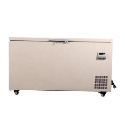 China 320L Hospital Milk White Horizontal Medical ULT Freezer For Hospital Use for sale