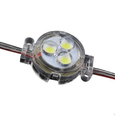 China Affordable KTV Led Lights Outdoor 30mm Pixel Led 5050 12V Led Dot Light 0.72W Led Modules for sale