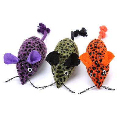 China Factory Wholesale New Arrival Cats In Action Cute Interactive Mouse Plush Cat Catnip Toy for sale