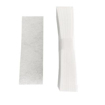 China Factory Direct Sales Eco-friendly White Nonwoven Body Depilatory Disposable Home Hair Removal Strip Wax Paper Depilatory Paper for sale