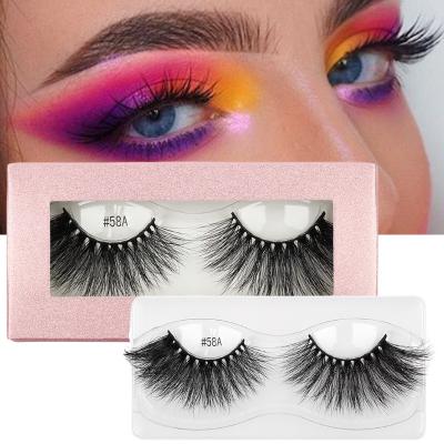 China Full Strip Lashes Real Mink Lashes Latin Dance Makeup Fake Lashes 3D OEM Part High Quality Thick Natural Long Eyelashes for sale