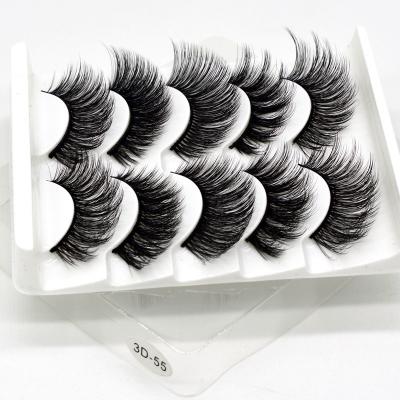 China 100% Real Natural Custom Thick 3d Eyelashes Dispensers for sale