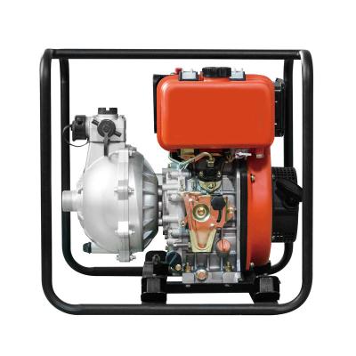 China High pressure irrigation and agriculture diesel gasoline price 2 inch self priming diesel pump water for sale