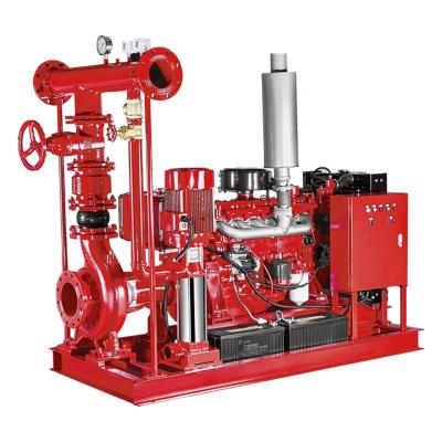 China PDJ Industrial Utilities Diesel Pump Set Fire Fighting Diesel Engine Pump Fire Fighting System Manufacture for sale