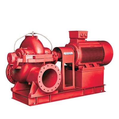 China Family Houses High Performance Case Double Suction Horizontal Split Case Pump Axially for sale