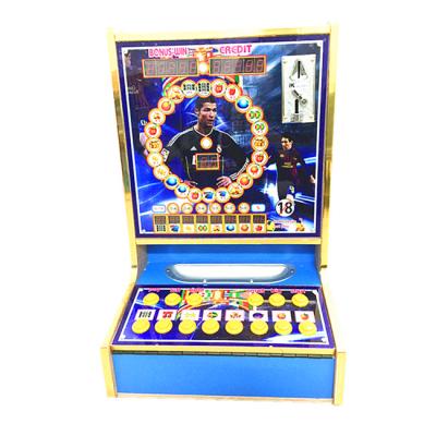 China Casino Coin Operated Slot Board Game Square Ronaldo Game Machine 40*48*60cm for sale