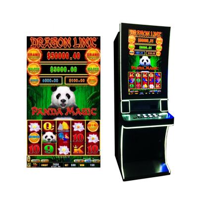 China Hot USA Panda Magic Casino Gambling Dragon Monitor Machines New Link Bonus Game Slot Cabinet Machine GZIGS-SLGMO5 for sale