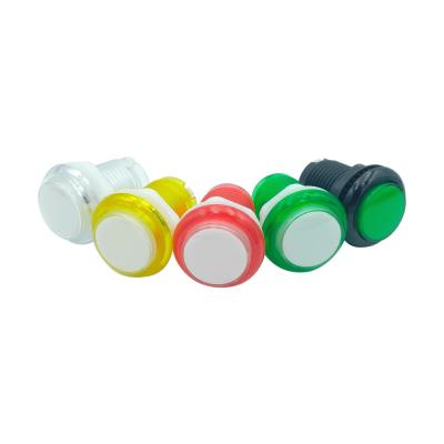 China Hot Sale Plastic Arcade Lighted Push Button Switch For Game Machine / Arcade for sale