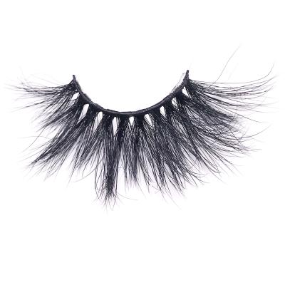 China SPARK 1 Private Label False Lashes 25mm Real Mink 3D False Eyelashes for sale