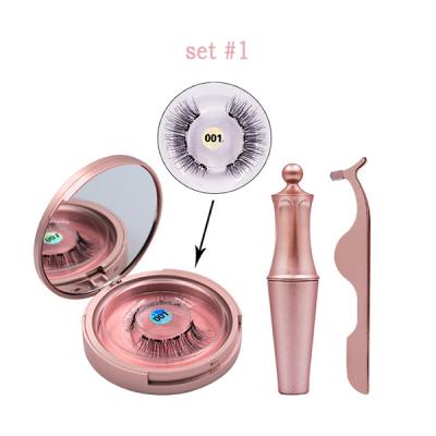 China Natural Soft Magnetic Eyeliner Waterproof Smudge Proof False Eyelashes Easy To Wear Magnetic Eye Liner Women Makeup Cosmetics for sale