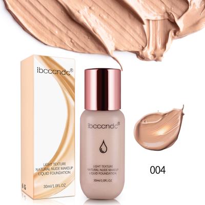 China High Coverage Makeup Moisturizer 30ml Foundation Matte Moisturizer 6 Colors Face Concealer Natural Foundation Brighten Liquid Foundation (New) for sale