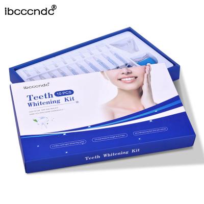 China Outstanding Whitening Effect 10Pcs Teeth Whitening Gel OEM ODM Carbamide Peroxide Gel Oral Hygiene Teeth Whitener for sale