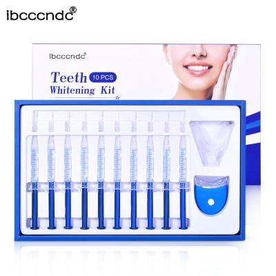 China Outstanding Whitening Effect 10Pcs Teeth Whitening Gel Carbamide Peroxide Gel Teeth Whitener Tooth Syringe 3ml Dental Gel Wholesale for sale