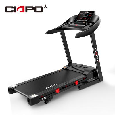 China CIAPO Indoor Fitness Equipemnt LCD Display Screen Home Use Foldable Treadmill Home Running Machine for sale