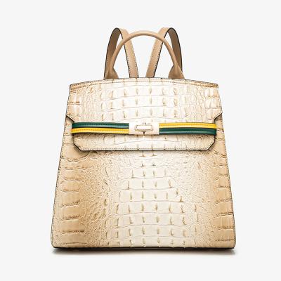 China Fashion Woman Crocodile Handbag Sale Crocodile Handbag Women Leather Bags for sale