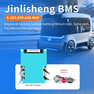 China Lifepo4 Active Balancer BMS Board 6s-10s 20a-60a & 20v-60v für die Stromversorgung von E-Bikes zu verkaufen