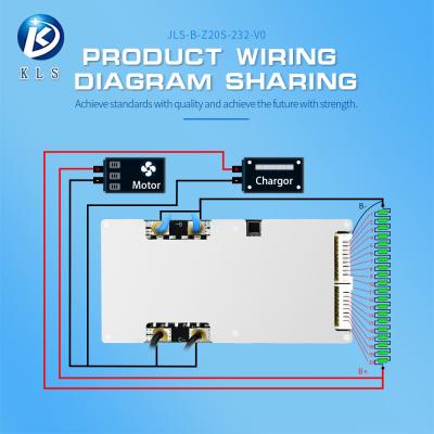 China Custom Battery Management System Lithium Ion LFP NMC Sodium Battery 11S 12S 15S 16S for sale