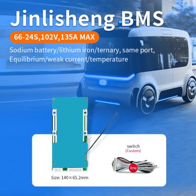 China BMS de íons de lítio de alta potência Li-Ion 17s-20s 80a-100a BMS para bateria de motocicleta à venda