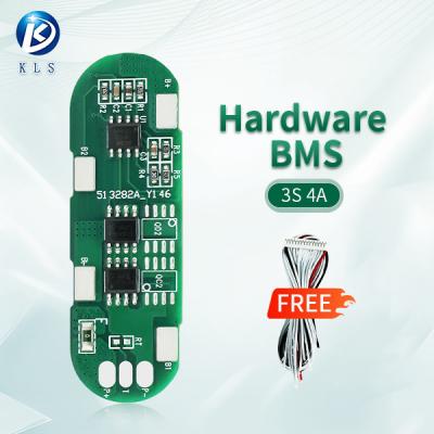 China Custom Electric Power Tool BMS Board 3S 4A/5A 12V Lithium Battery Management System for sale