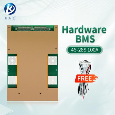 China 4s-28s 100a Max Smart BMS Board Energieopslag Lifepo4 Nmc Natrium-ion batterij bescherming Te koop