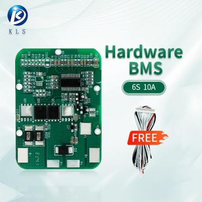 China 6S 10A/15A 22V 24V Lithiumbatterijbescherming BMS PCBA Beschermingsbord Voor elektrische gereedschappen Te koop