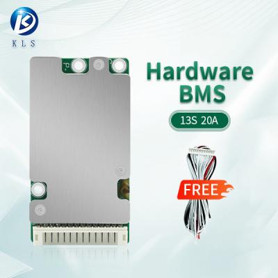 China 13S 20A 48V BMS Board With Temp Sensor For E-Bike Li-Ion Battery Circuit Protection for sale