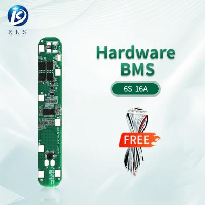 China OEM ODM 6S 16A Batería de litio BMS Junta para herramientas electrónicas / Batería solar en venta