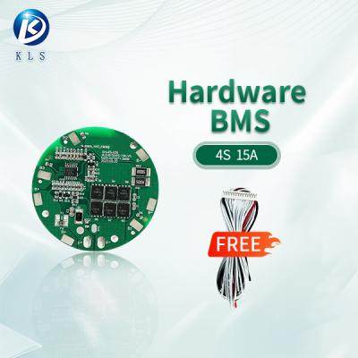 China Custom Circuit Protection BMS Board 4S 15A Round Lithium Battery Pack BMS for sale