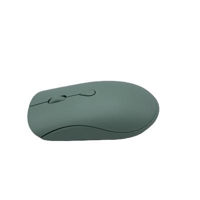 China Custom 3D Logo Candy Color Wireless Mouse 2.4GHz Laptop Computer Mouse With USB Receiver for sale