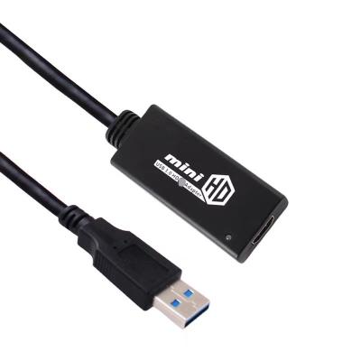 China HDTV Factory Direct USB3.0 to HD Converter Video Adapter Cable for sale