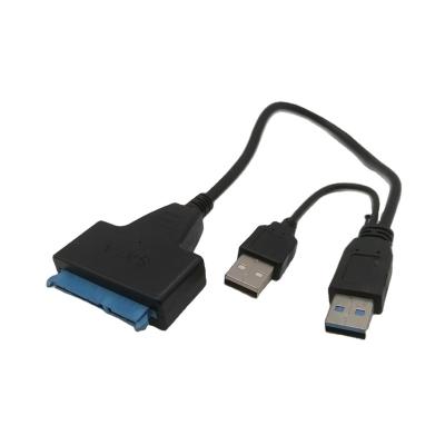 China Easy Line Computer Hard Disk Converter Desktop Notebook SATA Transfer Cable III Dual Head Drive Card for sale