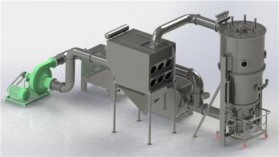 China Máquina mais seca de circuito fechado da cama de líquido da circulação de FGBX à venda